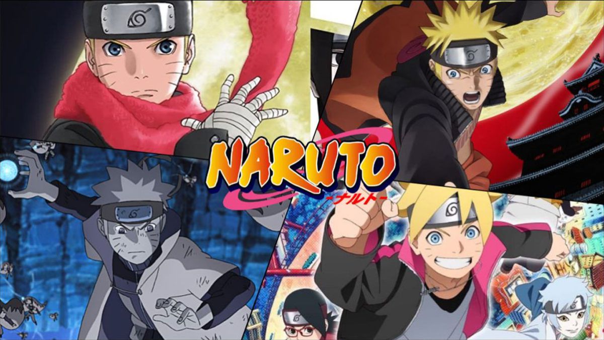 Naruto, in what order to watch the whole series, movies and OVA?
