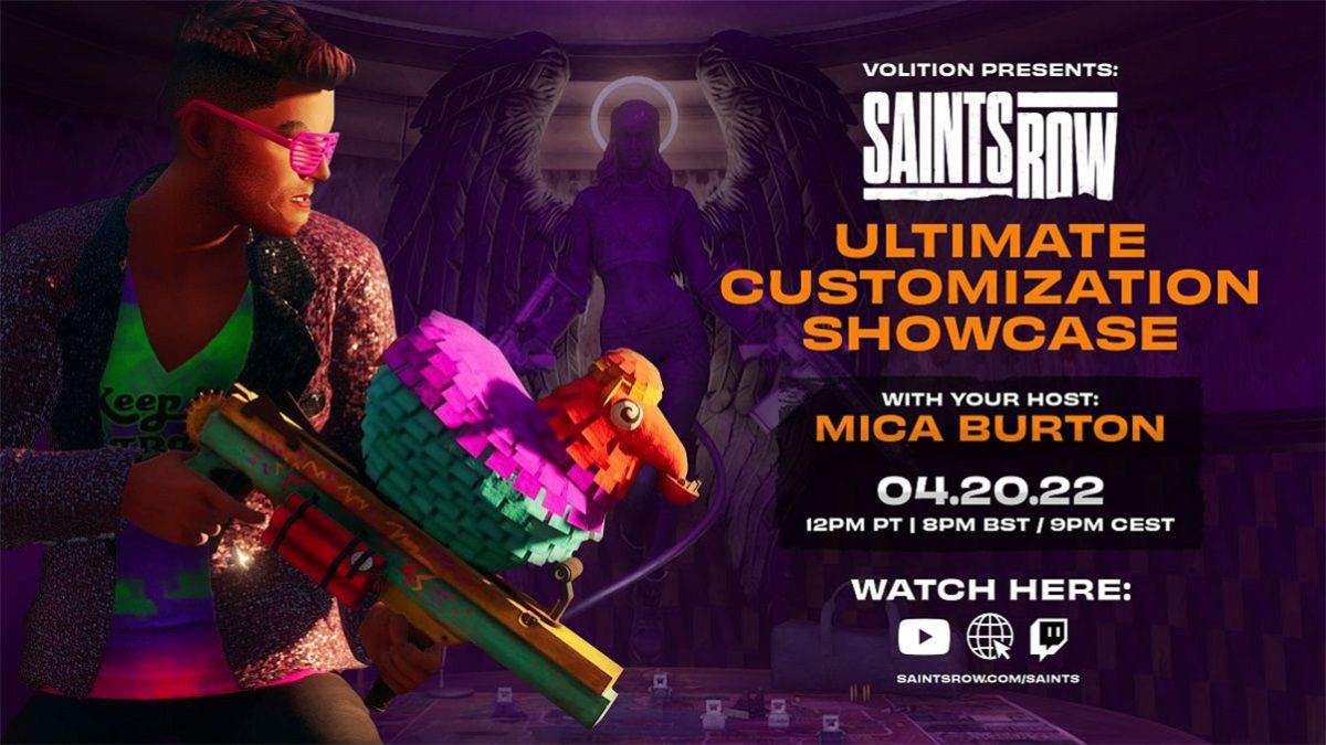 Saints Row will present its customization options at an event: date and how to watch it