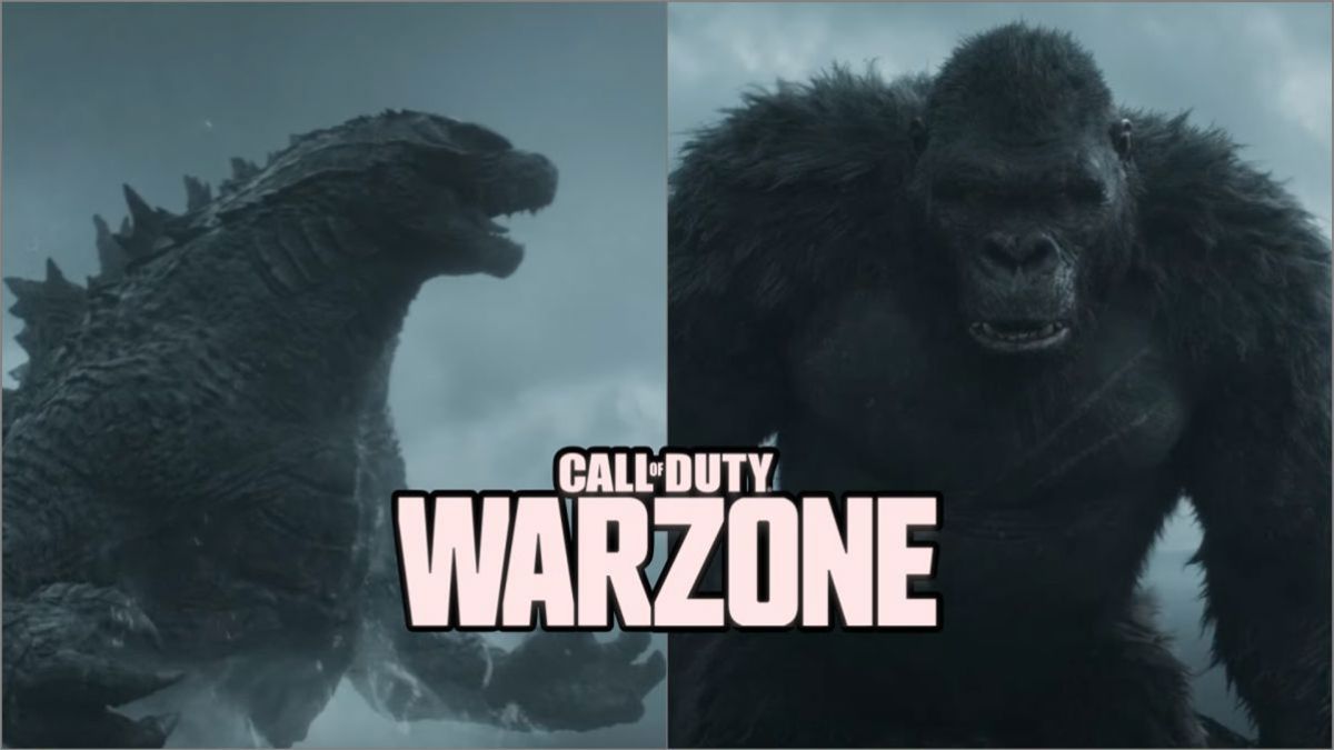 CoD Warzone: King Kong and Godzilla fight a colossal battle in their latest trailer
