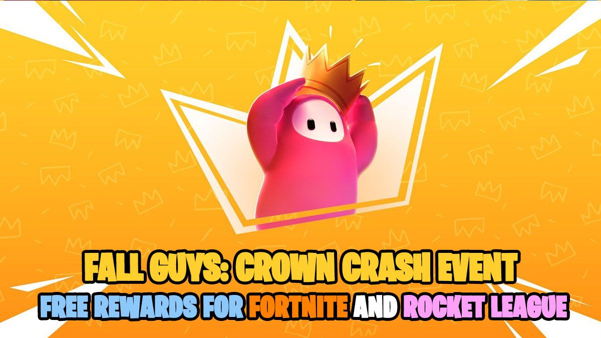 Fall Guys: Crown Clash event; get free prizes in Fortnite and Rocket League