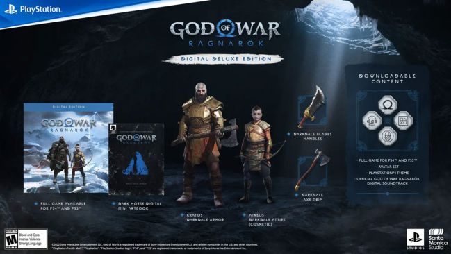 God Of War Ragnarok Shows Its Jotnar Collector S And Deluxe Editions Meristation Usa