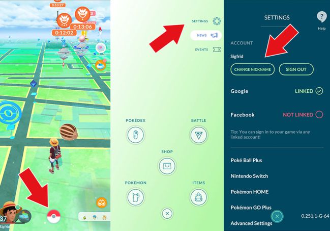 How to change your username in Pokémon GO? - Meristation USA