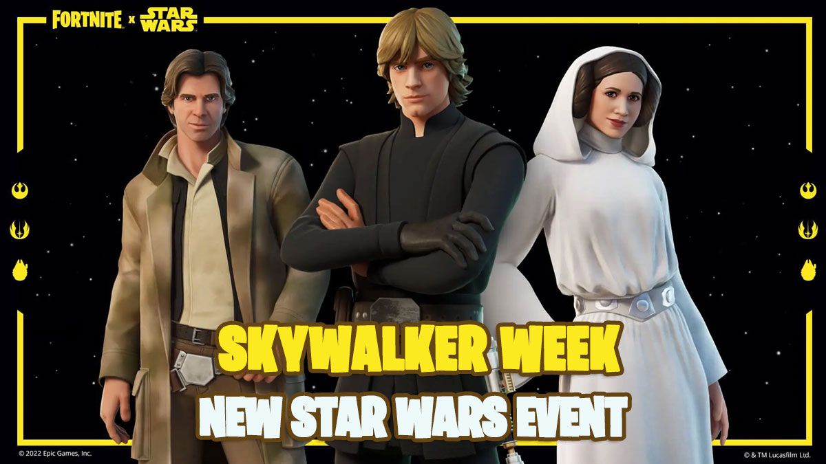 Skywalker week in Fortnite: here's what the new Star Wars event brings; all  the details - Meristation USA