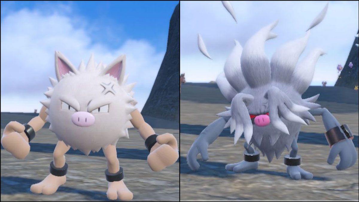 How To Evolve Primeape To Annihilape In Pokémon Scarlet & Violet ...