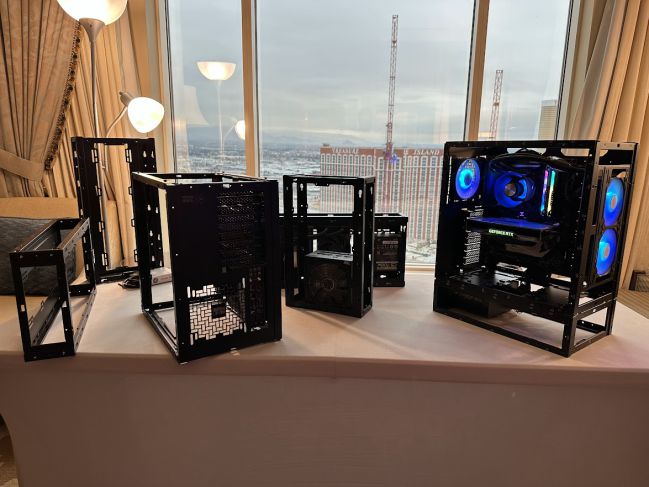 InWin, modular and monster cabinets, next-generation ATX 3.0 power supplies