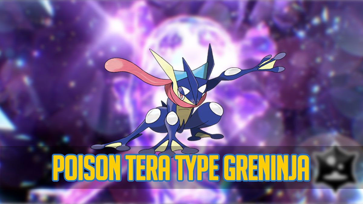 Greninja arrives in Pokémon Scarlet & Violet in a 7-Star Tera Raid: dates and times