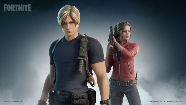 وصل ليون وكلير من Resident Evil إلى Fortnite: ها هي أزياؤهما المذهلة