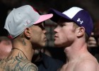 Canelo y Cotto superan báscula para su pelea en Las Vegas