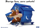 ¡Barriga llena, Zorro contento!