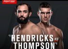 Hendricks y Thompson será la pelea principal