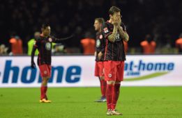Fabián y el Eintracht Frankfurt cayeron en el descenso
