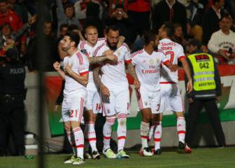 Benfica busca el título ante el Nacional; Jiménez, en la banca