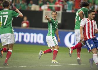 La victoria de México a Paraguay en imágenes