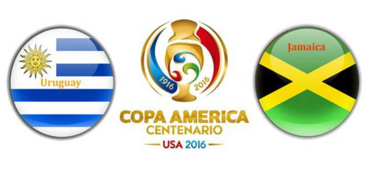 Uruguay vs Jamaica en vivo y online, partido del Grupo C de la Copa América Centenario, hoy lunes 13/06/2016 a las 21:00 horas
