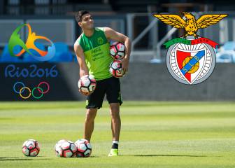 Raúl Jiménez pide permiso al Benfica para asistir a Río 2016