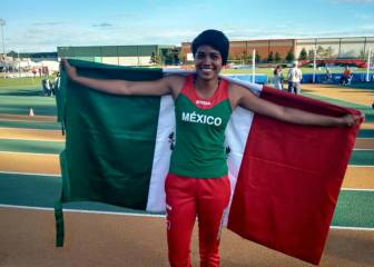 Ximena Esquivel, medalla de plata en salto de altura