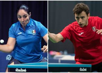Yadira Silva y Marcos Madrid eliminados en Tenis de Mesa
