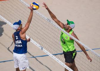 Virgen y Ontiveros no pudieron ante la dupla de EEUU