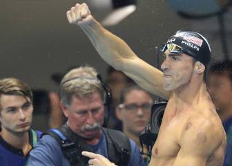 Phelps, con más medallas de oro que México en toda su historia