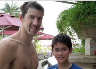 El día que Joseph Schooling conoció a Michael Phelps