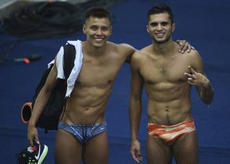 Los clavados ilusionan otra vez con García y Sánchez