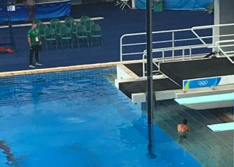 Iván García se quedó entrenando para buscar un lugar en el podio