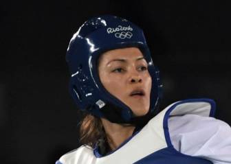 María Espinoza se cuelga la plata en taekwondo