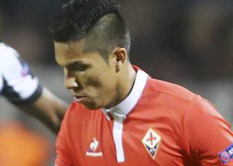 Carlos Salcedo debuta con la Fiorentina en Europa League
