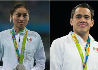 Medallistas olímpicos forman parte del desfile militar