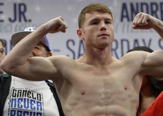 Canelo se desnudó para dar peso en su pelea ante Smith