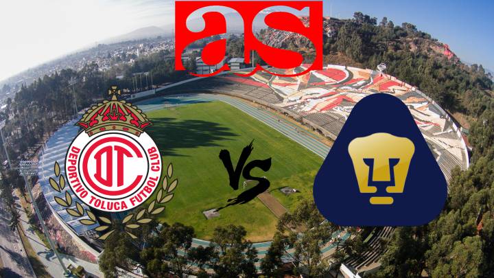 Sigue el Toluca vs Pumas en directo, Jornada 13 del Apertura de la Liga MX, domingo 16 de octubre de 2016 a las 12 horas, desde el Estadio Alberto 'Chivo' Córdoba, en AS.