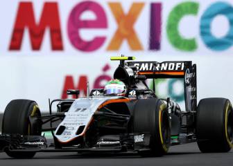 Checo y Gutiérrez sufren en prácticas del GP de México