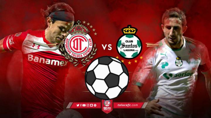 Toluca vs Santos en vivo online: Liga MX, Jornada 17. Domingo 20 de noviembre de 2016