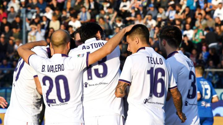 Fiorentina golea al Empoli; Salcedo entra de relevo