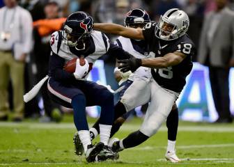 La crónica en imágenes del Texans-Raiders en el Azteca