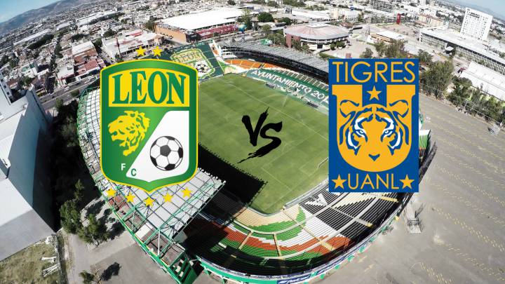 León 0 - 1 Tigres : partido de Semifinal Ida en Liga MX 2016