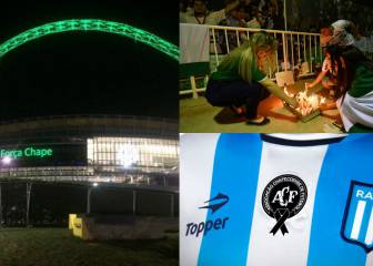 11 muestras de solidaridad en el mundo por el Chapecoense