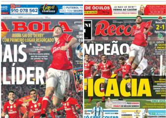 Raúl Jiménez se llevó las portadas de la prensa portuguesa