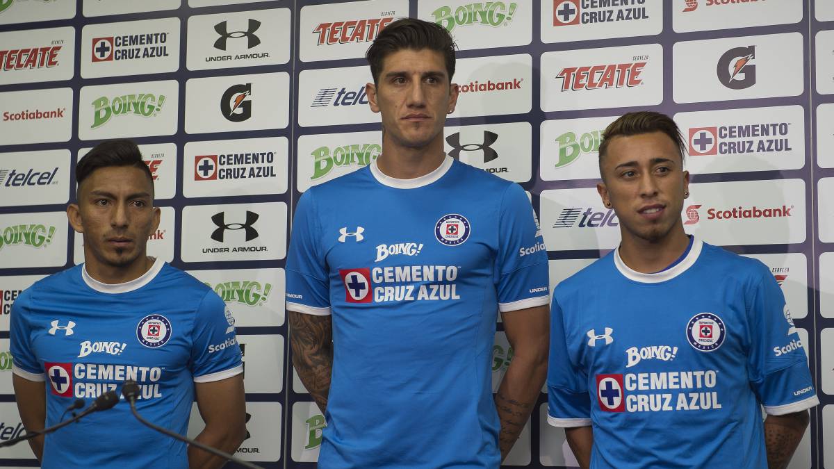 Liga MX: Cruz Azul presentó a tres de sus refuerzos para 