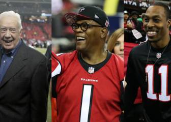 Famosos que le van a Falcons