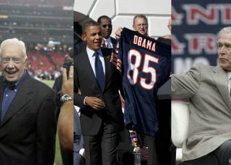 Los equipos de NFL de los presidentes de Estados Unidos