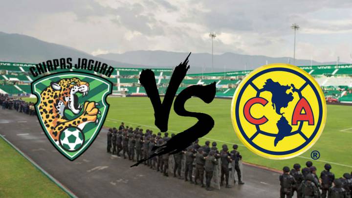Jaguares de Chiapas vs América en vivo online: Liga MX, Jornada 1. Martes 7 de febrero de 2017, a las 20 horas