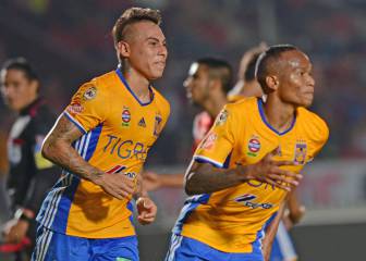 Luis Quiñones marca en la victoria de Tigres ante Veracruz