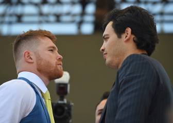 Así se vivió el primer cara a cara entre Canelo y Chávez Jr.