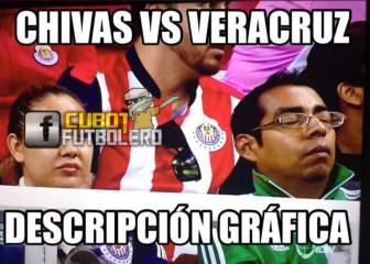 A reír con los Memes del Chivas vs Veracruz