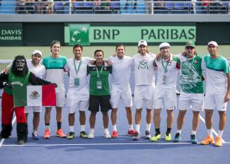 México completó la barrida sobre Paraguay en Copa Davis