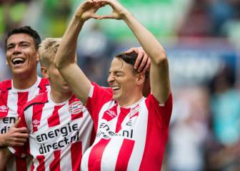 El PSV terminó tercero en Holanda tras golear 4-1 al PEC