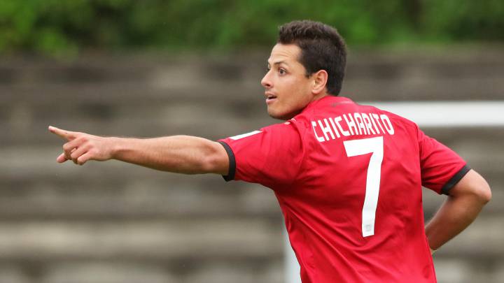 Chicharito no podrá usar el '14' y el '7' con el West Ham