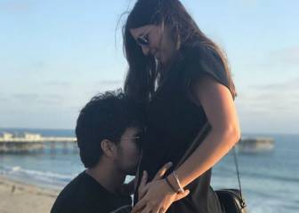 'Checo' Pérez y su novia presumen embarazo