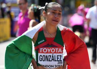 Lupita González se lleva plata en marcha en el Mundial de Atletismo